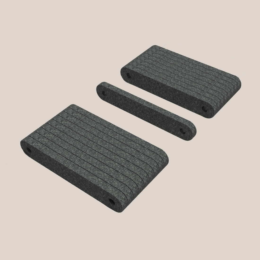 Replacement Charcoal Felt Slices for Short Cat Climber