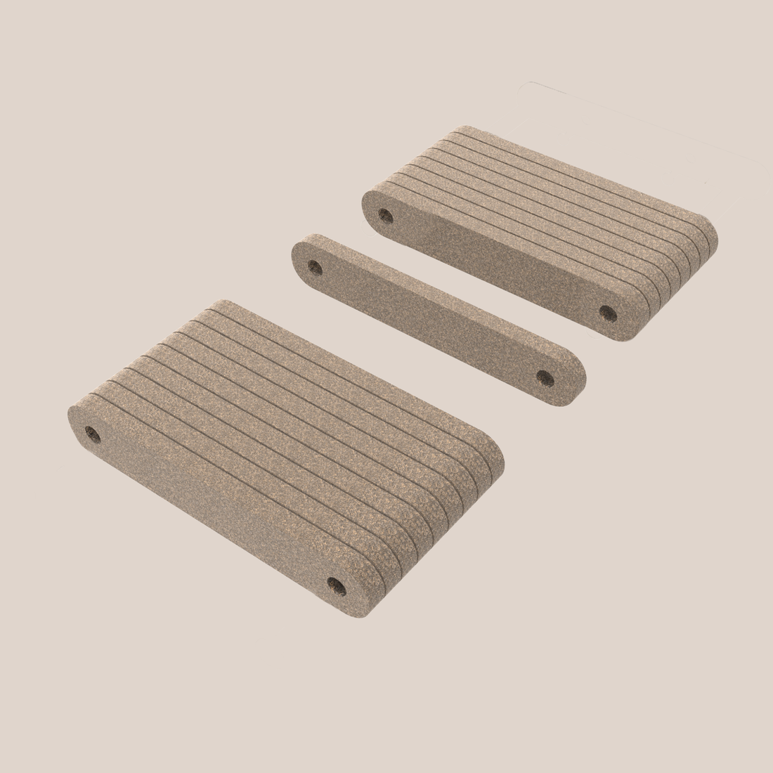 Replacement Oatmeal Felt Slices for Short Cat Climber