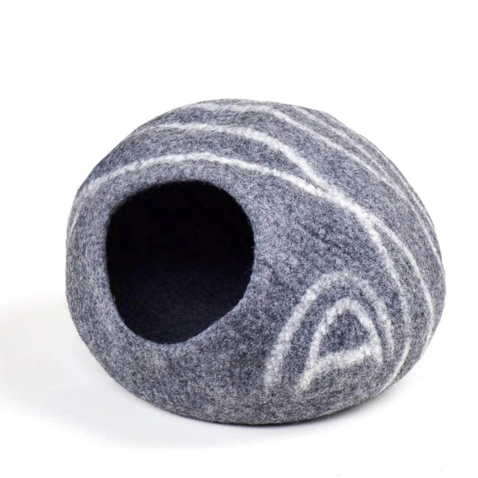 Felt Cat Cave – Dark Grey Slate