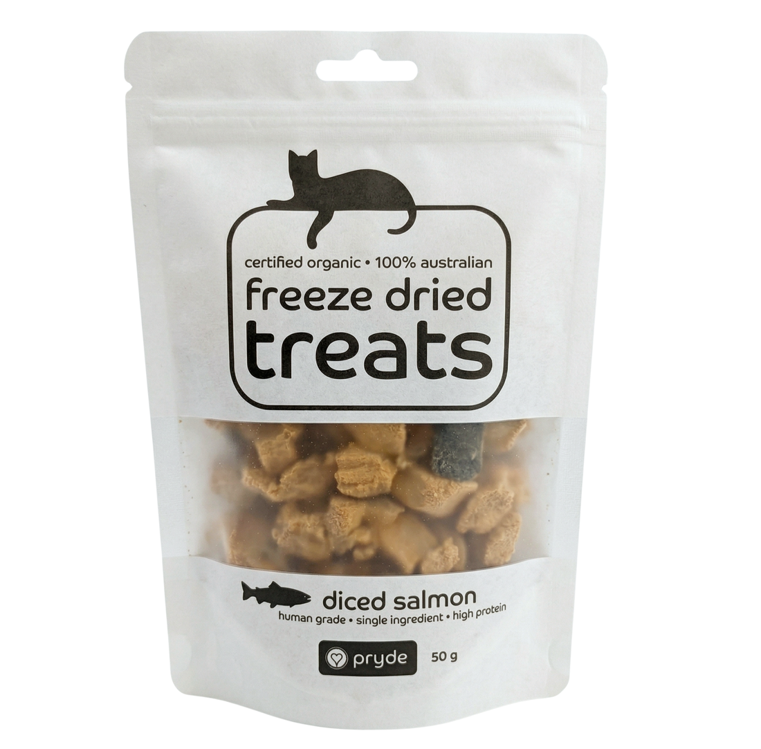 Freeze Dried Diced Salmon (50g)