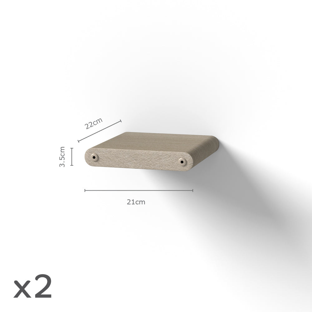 Oatmeal 2 x Short Step Cat Climbers