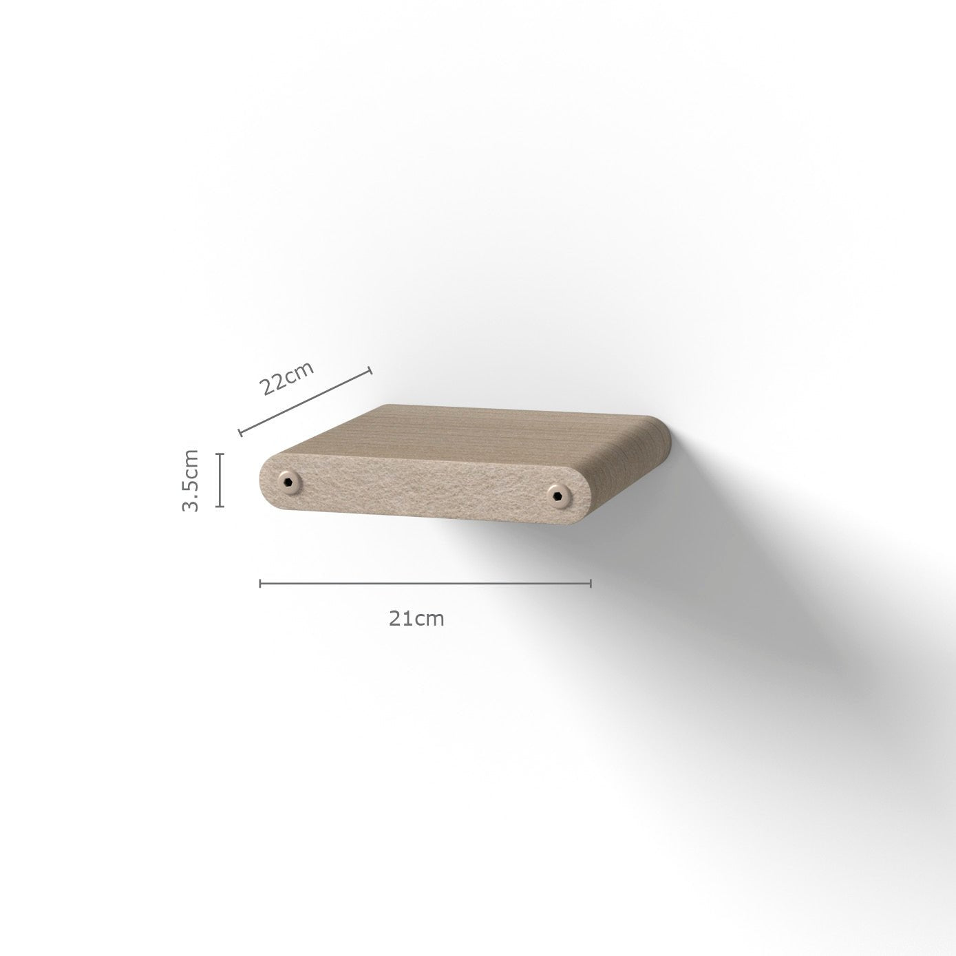 Wall Meow-nted Cat Climbers (Oatmeal) - Set of 4 Shelves - Pryde Pets