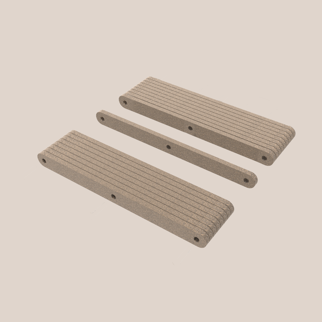 Replacement Oatmeal Felt Slices for Long Cat Climber