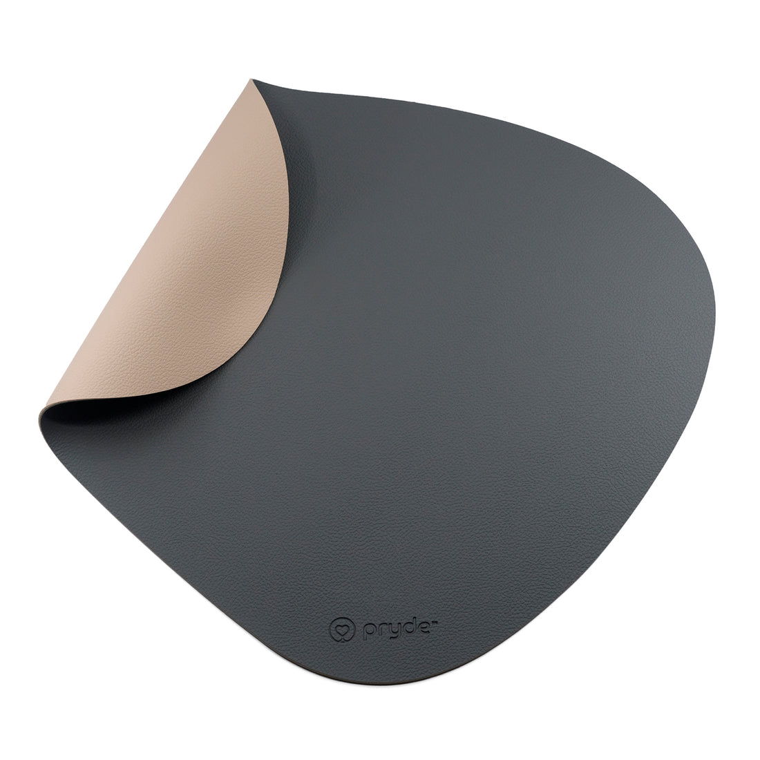 Reversible Cat Dining Mat - Charcoal/Oatmeal