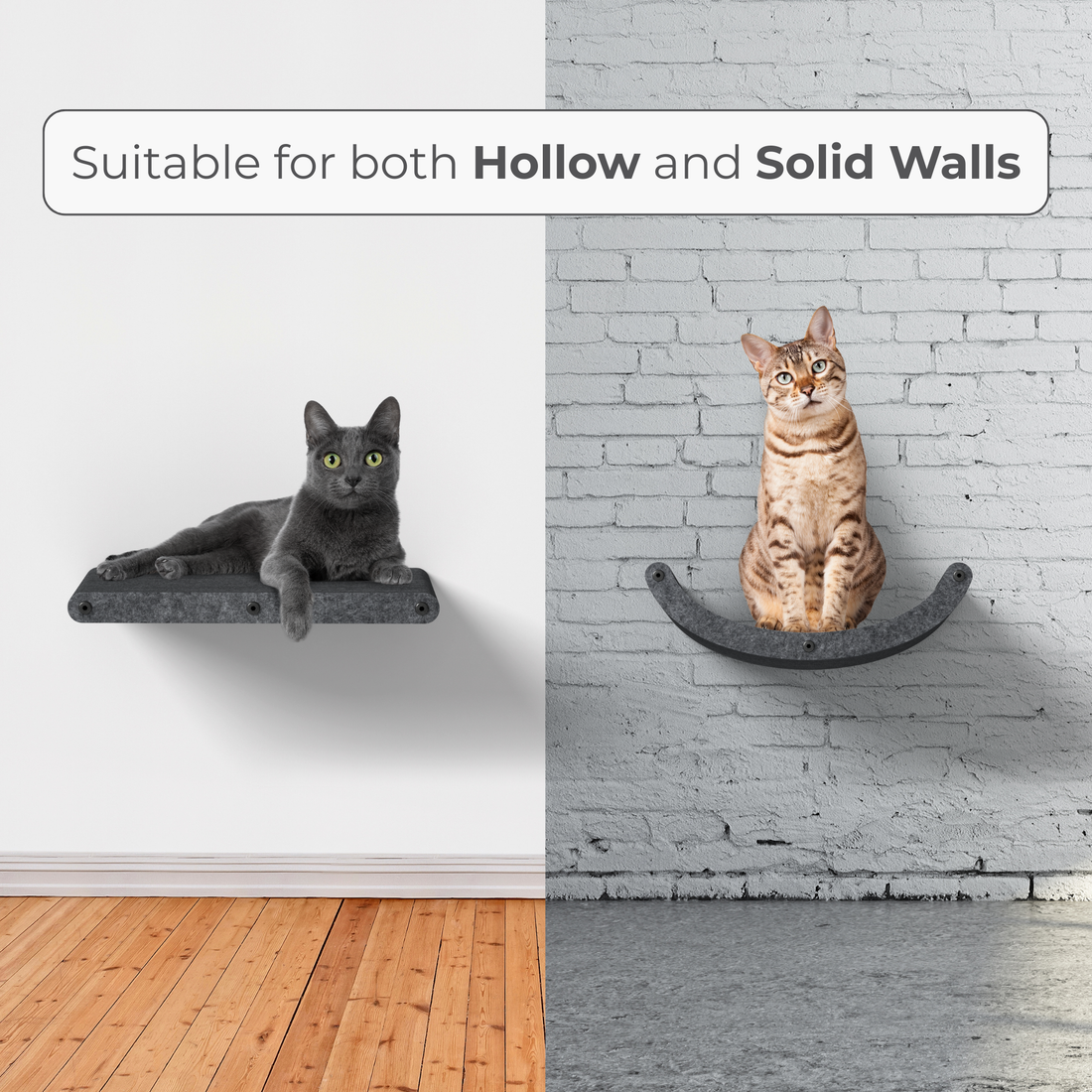 Installation Hardware Pack for a Single Cat Climber