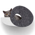 Curved Charcoal - Individual Cat Climber Facade