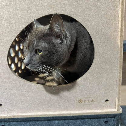 Modular Cat Cube (Oatmeal) - Pryde Pets