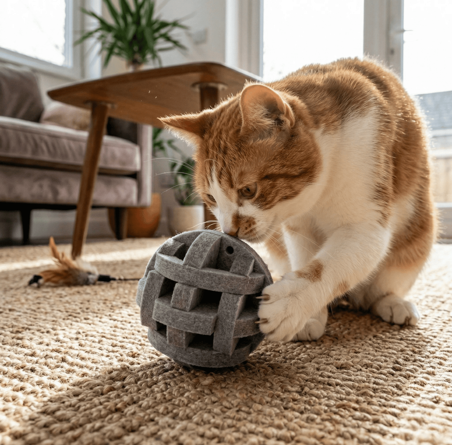 Pounce Orb - Treat &amp; Sensory Enrichment Ball - Pryde Pets