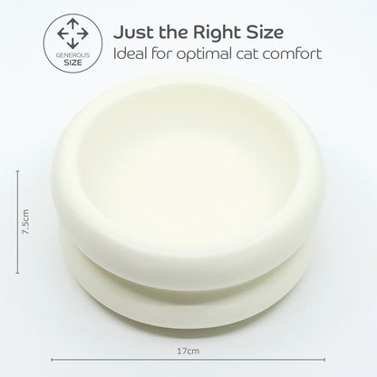 Ceramic Dining Bowl - Elevated - Pryde Pets